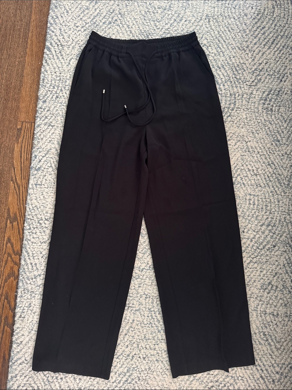Ted Baker London Black Elastic-Waist Trousers